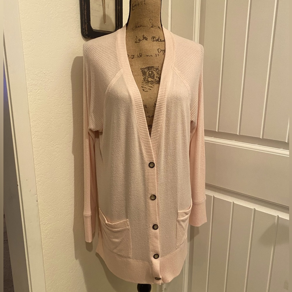 Pink long cardigan (Splendid)